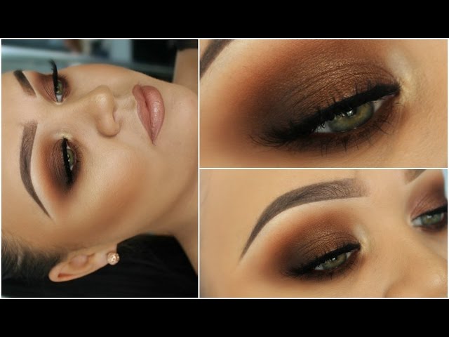 Kim Kardashian Bronze Smokey Eyes | One Brand Tutorial "Freedom Makeup"