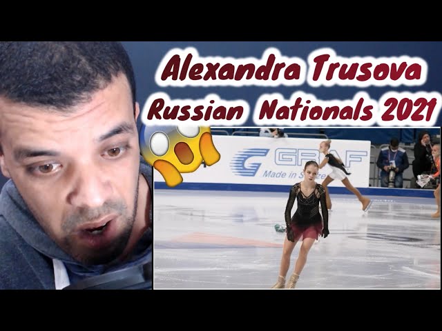 Alexandra Trusova - Russian Reactuin جزائري Nationals 2021 - FS  Трусова - ЧР 2021 - ПП - 26-12-2020