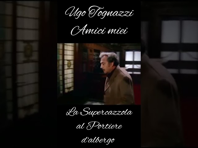 UGO TOGNAZZI. LA SUPERCAZZOLA AL PORTIERE D'ALBERGO 🤣🤣🤣🤣🤣