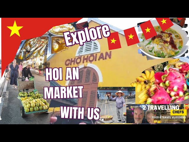 Exploring the Most Amazing Vietnamese Markets🇻🇳 HOI AN