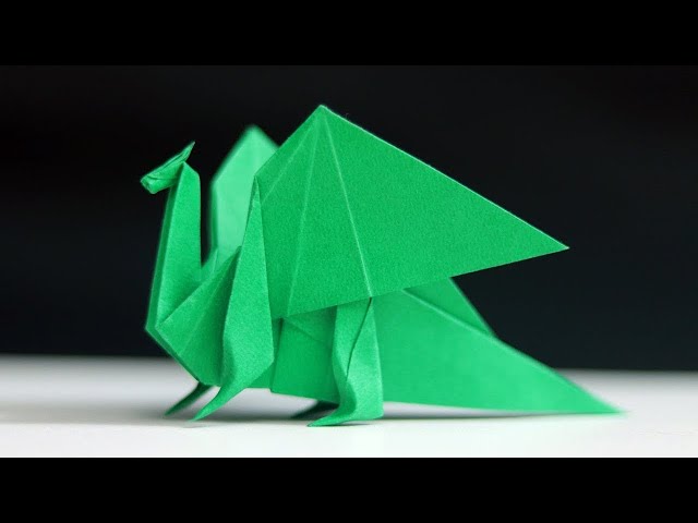 How to Make an Easy and Realistic Origami Dragon