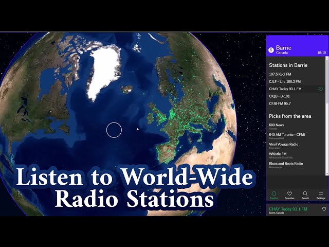 Listen to World-Wide Radio Stations FREE with Radio Garden