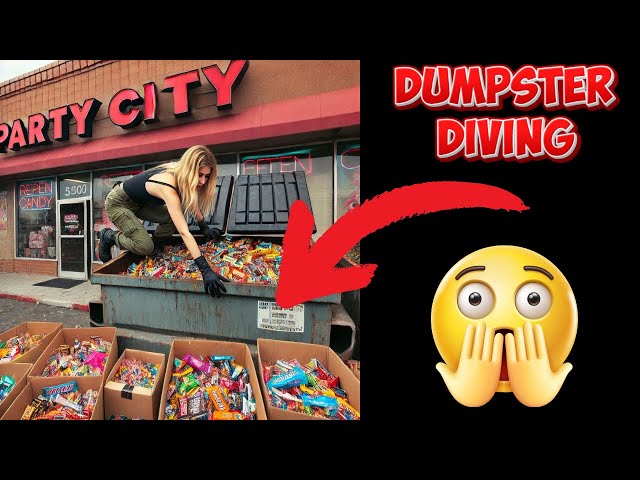 Here's Why It's A Good Idea To Dumpster Dive!  Diving In A Big City