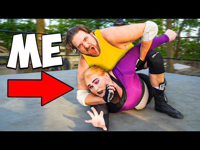 I Tried Professional Wrestling! (ft. GrimsToyShow of GTS)