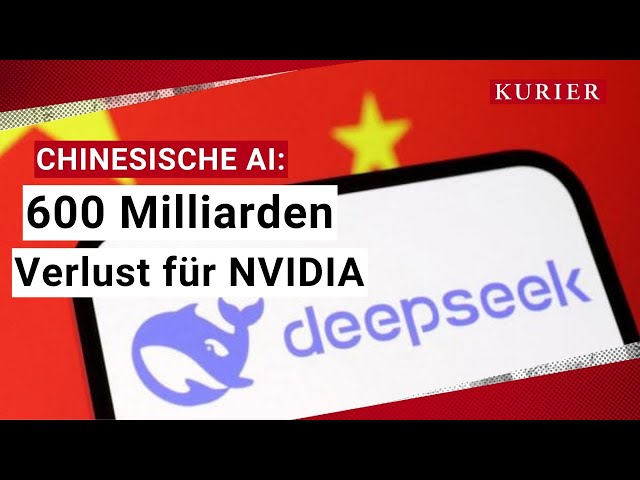 Chinesische KI "DeepSeek" schickt US-Tech-Aktien auf Talfahrt