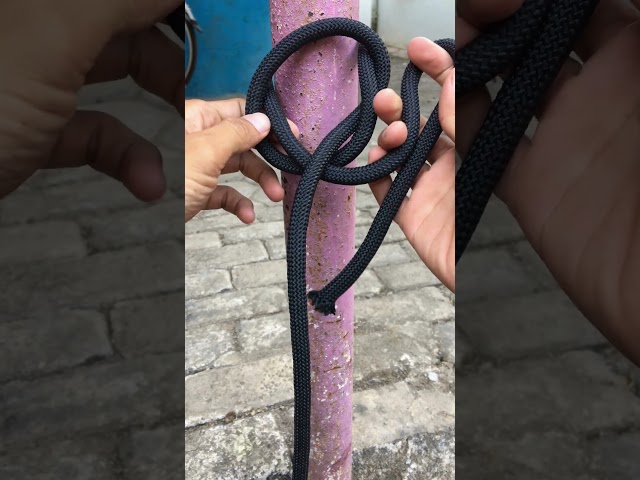 Incredible Perfection Loop Knots  #rope #knot #knottying