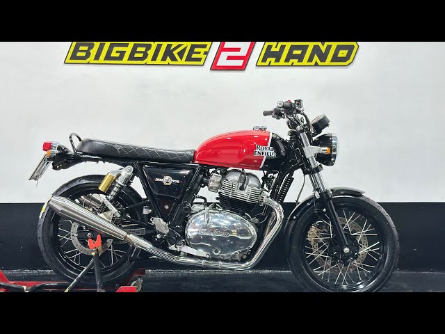 Royal enfield Interceptor 650 2019 Exhaust sound AEW stainless slip on