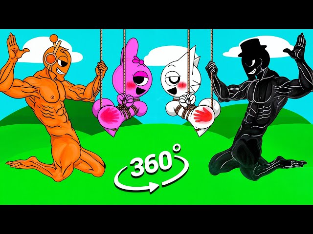 360° Incredibox Sprunki | Baby Sprunki react Sinner Edition But WITH LOVE SUS MOD! 4K VR Part 4