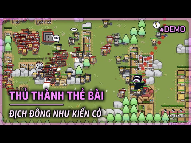 Thủ thành Xây dựng  Pixel - Địch tràn vỡ cả thành | Border Pioneer (Playtest)