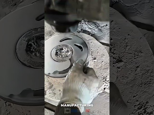 Metal stamping process in making rear sprockets- Satisfying jobs and machinery in the world