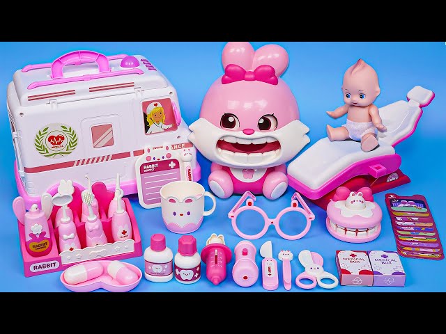 20 Minutes Satisfying with Unboxing Doctor toys, Dentist Playset, Doll Dentist Check Up Playset ASMR