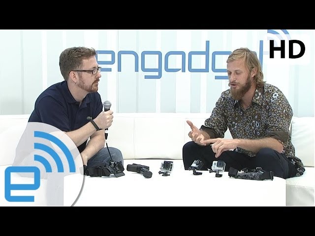 GoPro's Creative Director Brad Schmidt interview at CES 2014 | Engadget