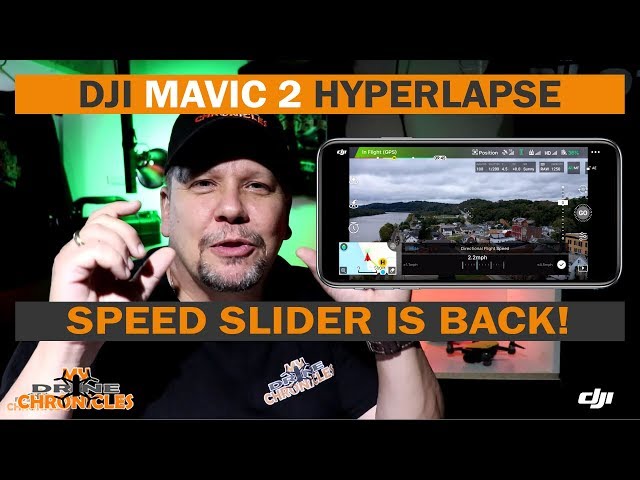 DJI Mavic 2 Hyperlapse Speed Slider Is Back!