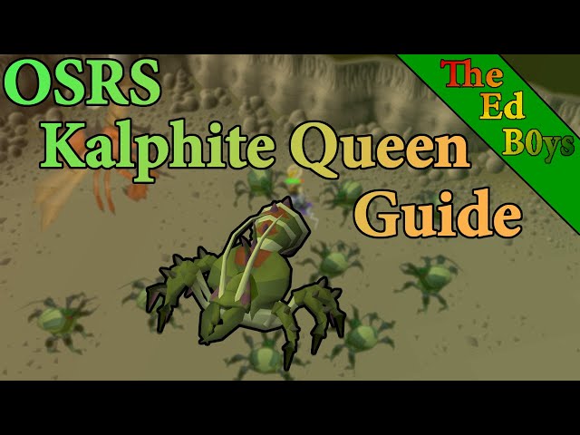 OSRS KQ Solo Guide | Updated Kalphite Queen Guide