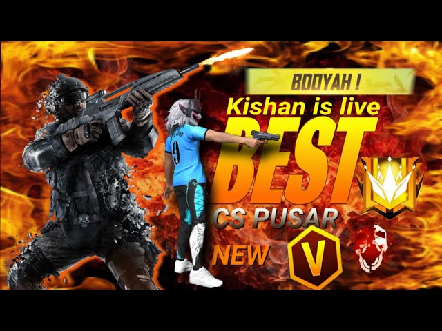 UB KISHAN FF LIVE NEW CS RANK PUSH