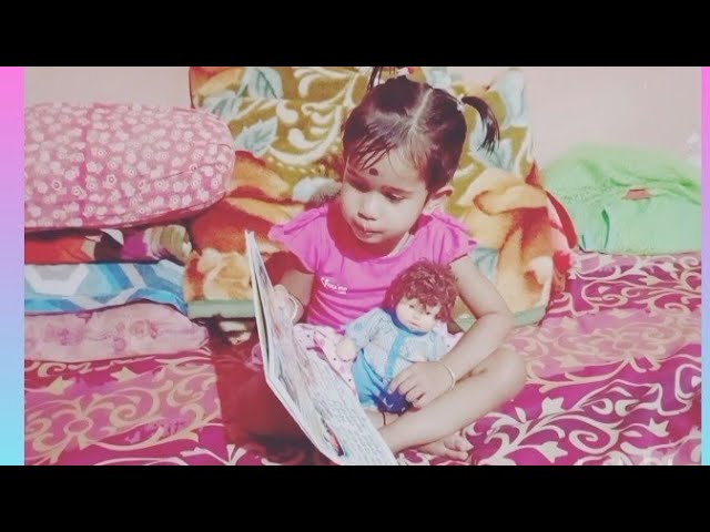 Amaira Teaches Doll.. #LovelyAmairaDailyVlogs2021 3#viral #youtubeshorts #trending #learning #doll