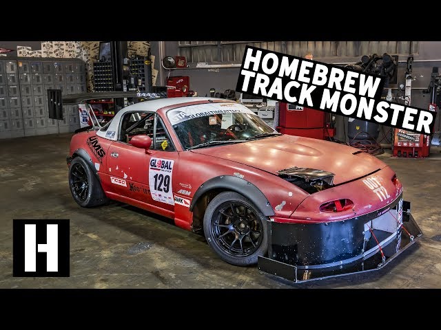 Home-Built Track Monster Miata: FAST Frankenstein Build!