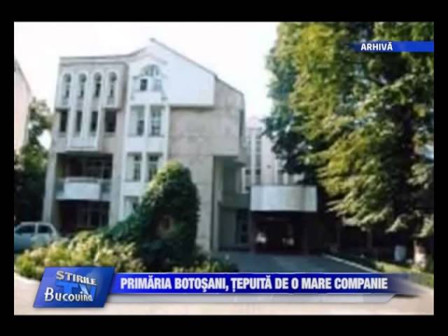 06   Primaria Botosani tepuita de o mare companie Bucovina TV ro   06 02 2014