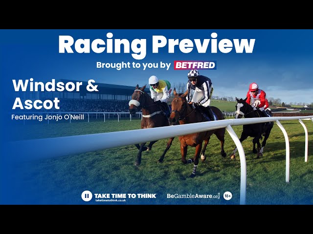 Weekend racing preview: Jonjo O'Neill on Windsor and Ascot Weekend Jumps Racing "Winter Festival"