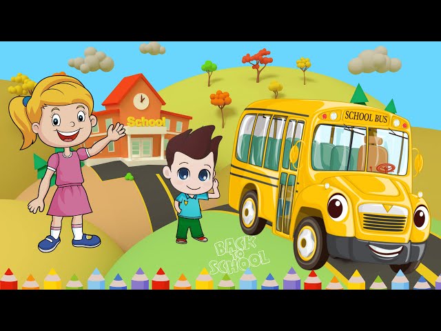 Wheels on the Bus | @KidzeeNation Nursery Rhymes & Kids Songs