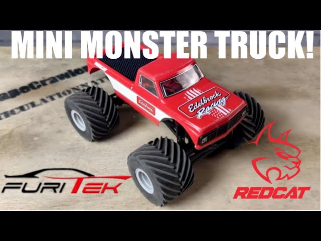 A For Effort: Redcat Racing MT 18 Mini Monster Truck - Run & Review, Furitek Upgrades & More!