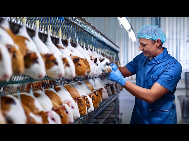 GUINEA PIG Farming | How Farmers Raise Millions for Food Production -  Guinea Pig Meat Processing