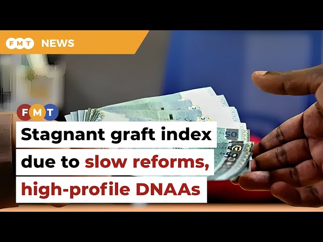 TI-M points to slow reforms, high-profile DNAAs after stagnant graft index score