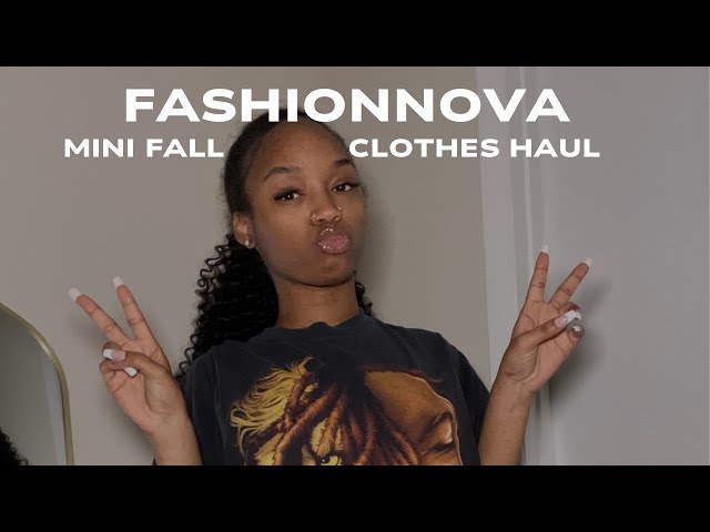 FALL CLOTHING HAUL || FASHIONNOVA #contentcreator #clotheshaul #fallclothinghaul #fashionnova