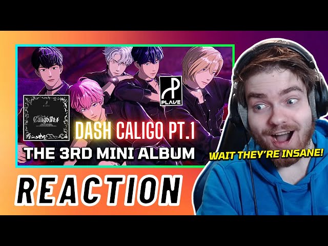 My FIRST TIME listening to PLAVE (플레이브) - 'DASH' M/V + THE 3rd MINI ALBUM 'Caligo Pt.1' | REACTION