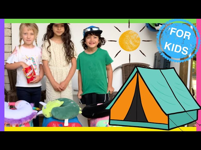 CAMPING for Kids⛺ Learning How to Camp🏕 Prepare your Child for their First Camping Trip #forkids