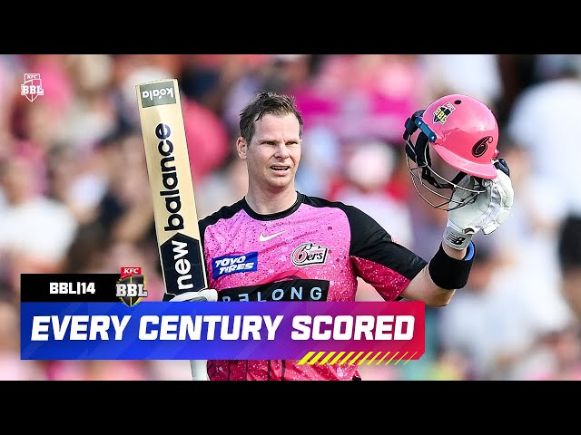 Every Century Scored In #BBL14!