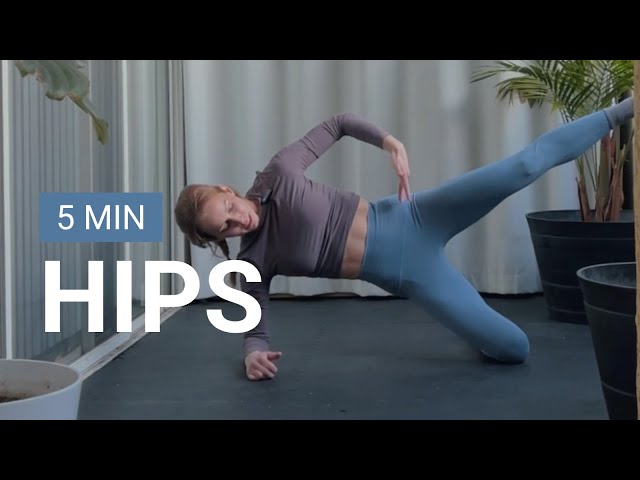 5 Minute Activation for Healthy Hips - Wider Stronger Side Booty At Home