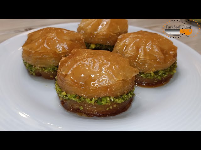 A VERY ORIGINAL AND DELICIOUS BAKLAVA RECIPE (Burger Baklava Recipe) 🔹TurkSeeD Chef🔹