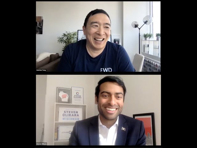 Andrew Yang Endorses Steven Olikara for the U.S. Senate