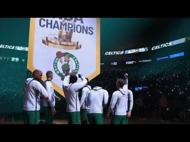 Celtecs NBA World Champions Ring ceremony