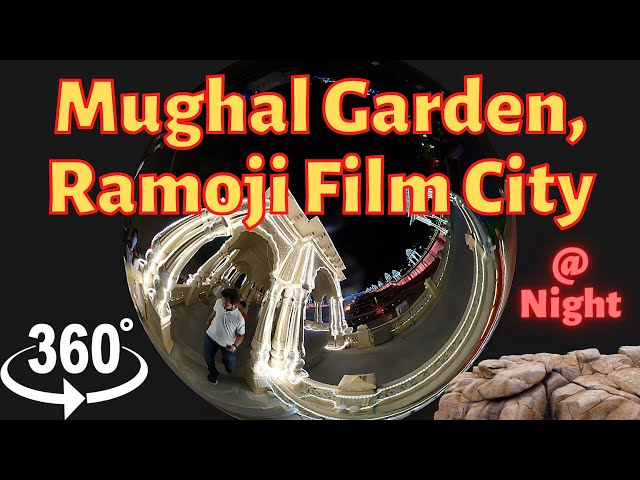 #360 view of Brindavan/Mughal Garden in Worlds Largest Film City!