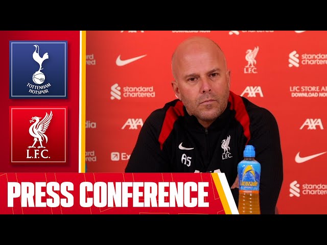 this year is the Liverpool FC managers press conference before the Tottenham game on Sunday away