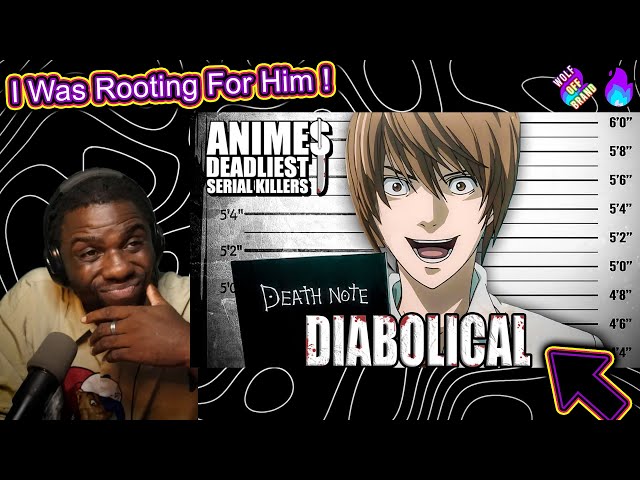 LIGHT YAGAMI Animes Deadliest Serial Killer 2 @Cj_DaChamp  | Wolf Sama Reacts