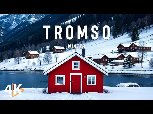 Winter Tromso, Norway 4K ❄️ Enchanting Winter Fjords and Snow Covered Arctic Beauty