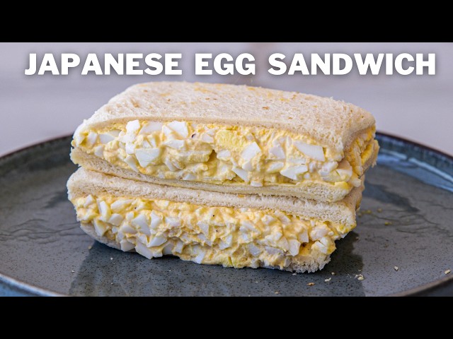 Japanese Egg Sandwich Recipe | Tamago Sando