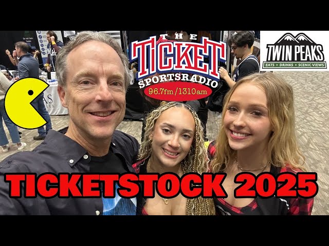 Ticketstock 2025 - Dirk Nowitzki Interview! - Luka Doncic, Arcade Games, Twin Peaks Girls