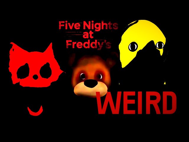 So I Tried The "FNAF Weird Mobile Port" Game and Its Weird...WEIRD! | FNAF RANSOMWARE