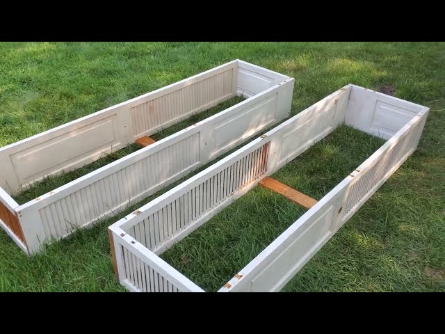 From Trash to Treasure: Building a Salvaged Garden Bed