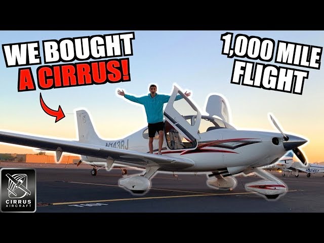 Buying a Cirrus SR20 and Flying It 1,000 Miles Home!