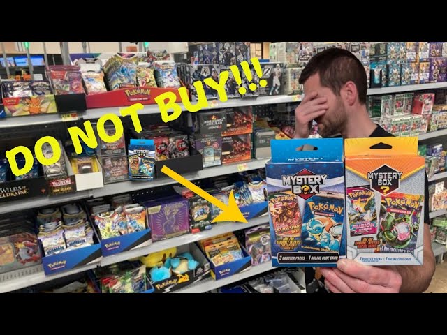 Revealing Walmarts Pokemon Mystery Box SCAM!!!