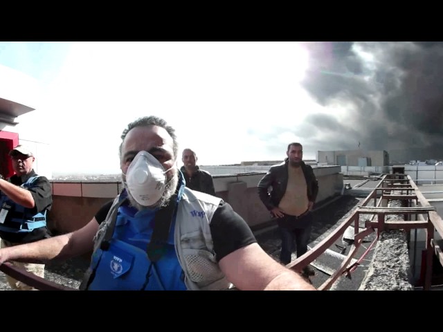 360 Video: WFP Reaches Iraqis with Food Assistance As Conflict in Mosul Intensifies