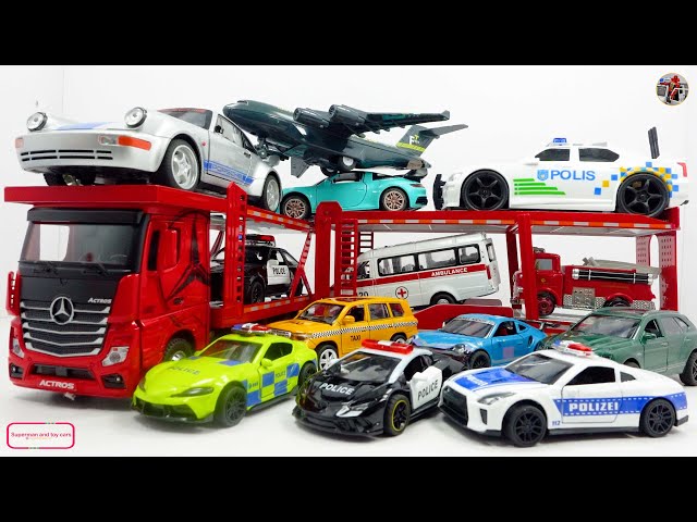 Box Full Of Model Cars-Mazda Mx5, Koenigesgg Jesko, Lamborghini Scv12, Byd Yang Wang U8,Toy car S601