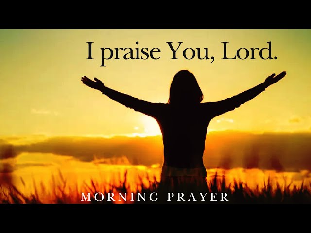 Start your day praising God for His grace is new every morning | gratitude Morning Prayer