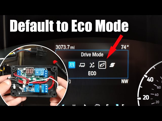 Ford Maverick Drive Mode Hack to Set Eco-Mode