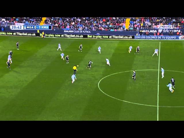 La Liga 29 11 2014 Malaga vs Real Madrid - Full Match - 1ST - English Commentary